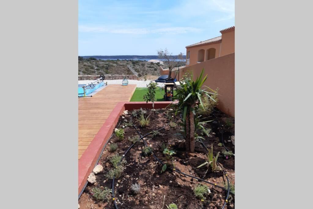 Maison Avec Vue Sur La Mer Et Avec Piscine A Fitou Exterior foto