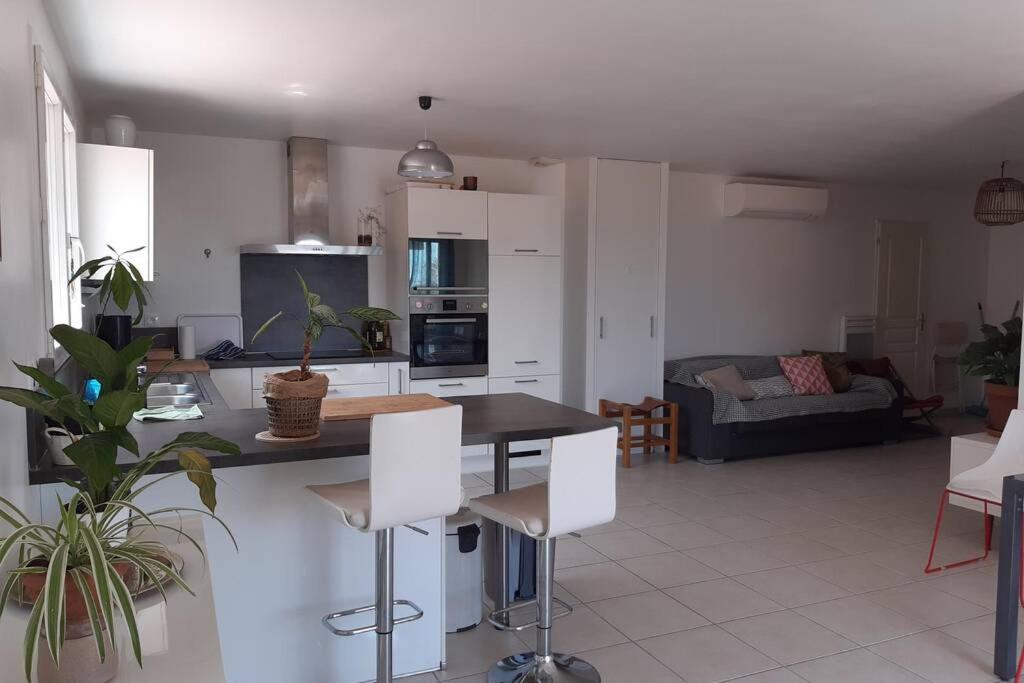 Maison Avec Vue Sur La Mer Et Avec Piscine A Fitou Exterior foto