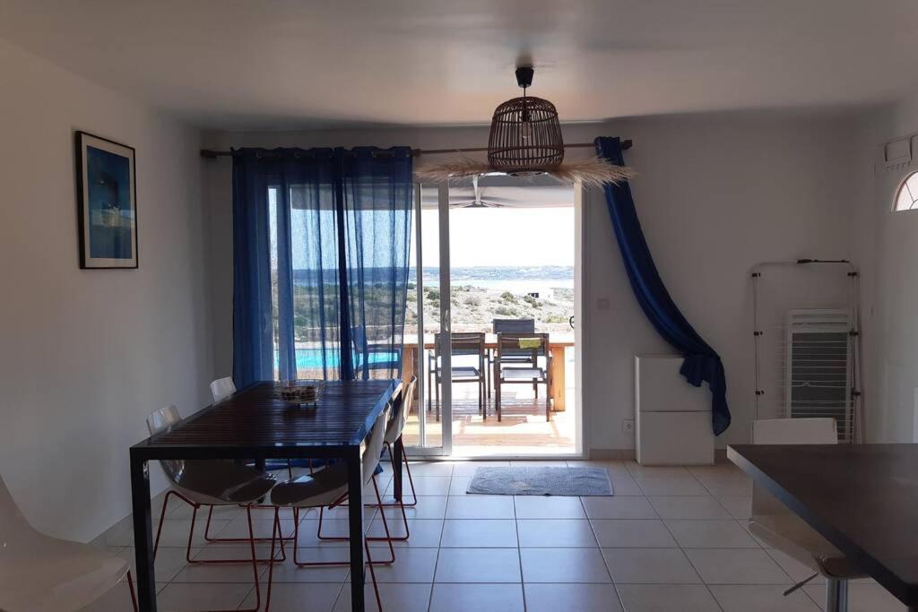Maison Avec Vue Sur La Mer Et Avec Piscine A Fitou Exterior foto