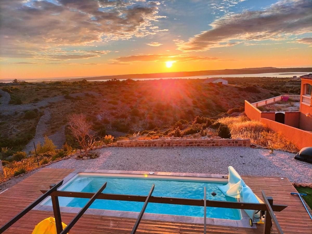 Maison Avec Vue Sur La Mer Et Avec Piscine A Fitou Exterior foto