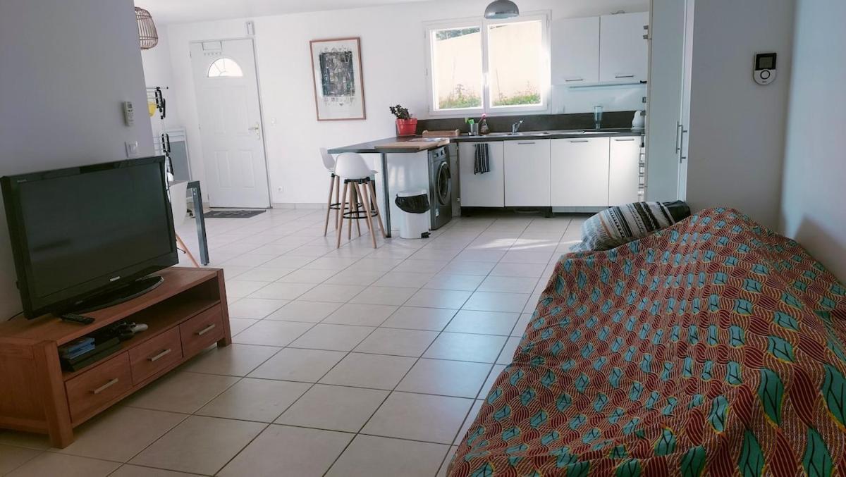 Maison Avec Vue Sur La Mer Et Avec Piscine A Fitou Exterior foto