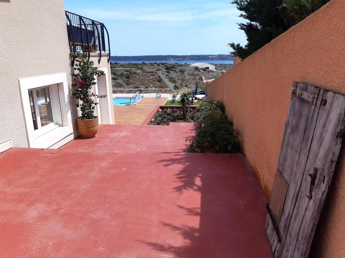 Maison Avec Vue Sur La Mer Et Avec Piscine A Fitou Exterior foto